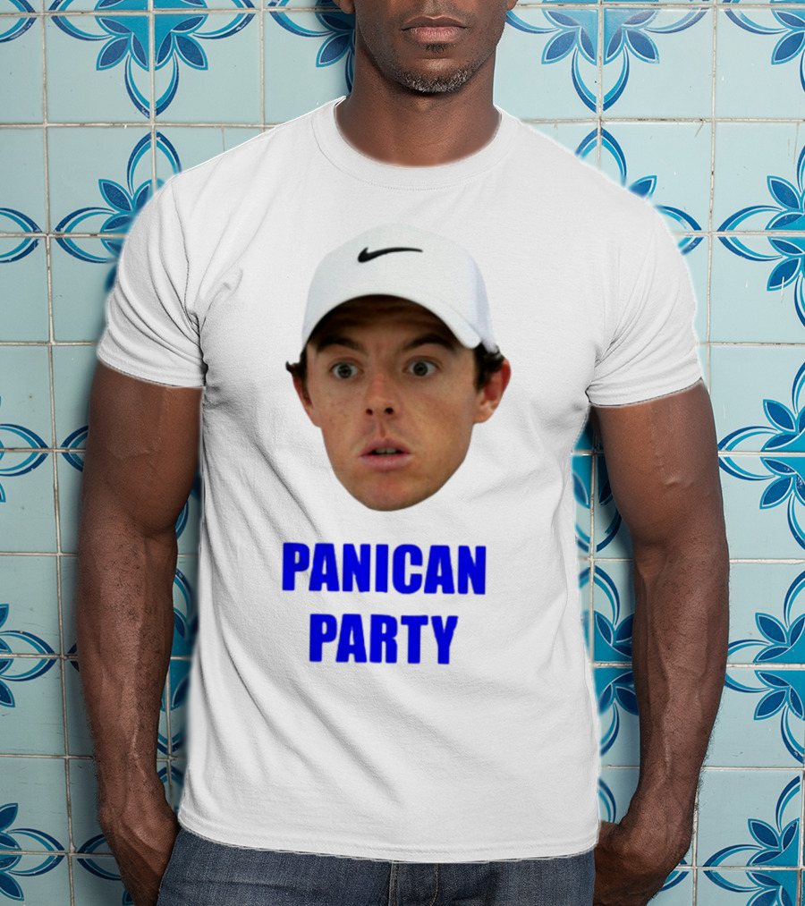 Panican Party Funny Golf Cap Expression T-Shirt
