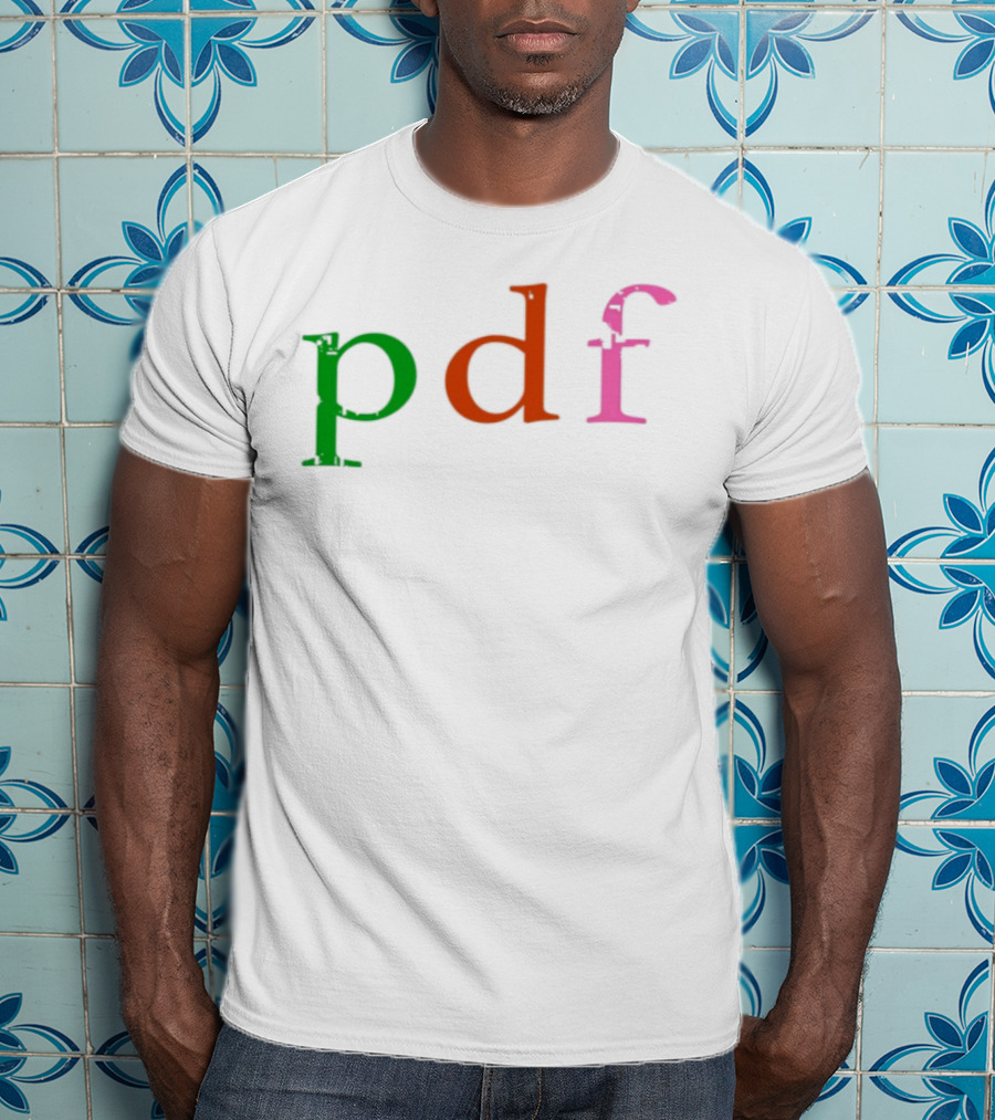 Pdf These Files Contain Confidential Multicolor Text T-Shirt