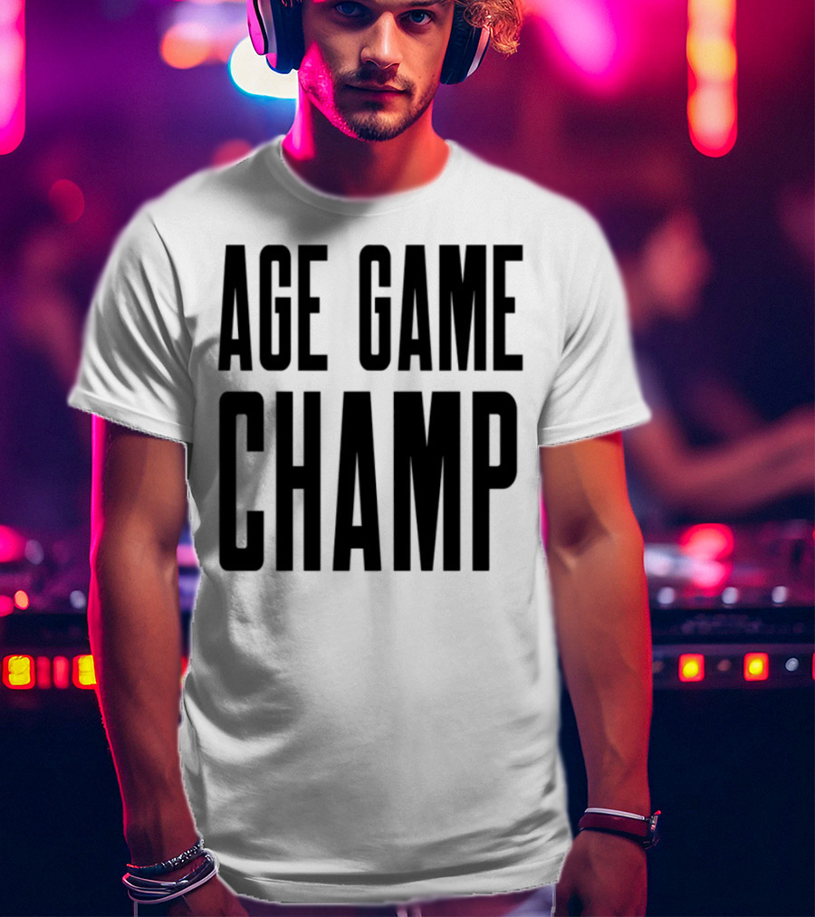 Age Video Game Controller Champ T-Shirt