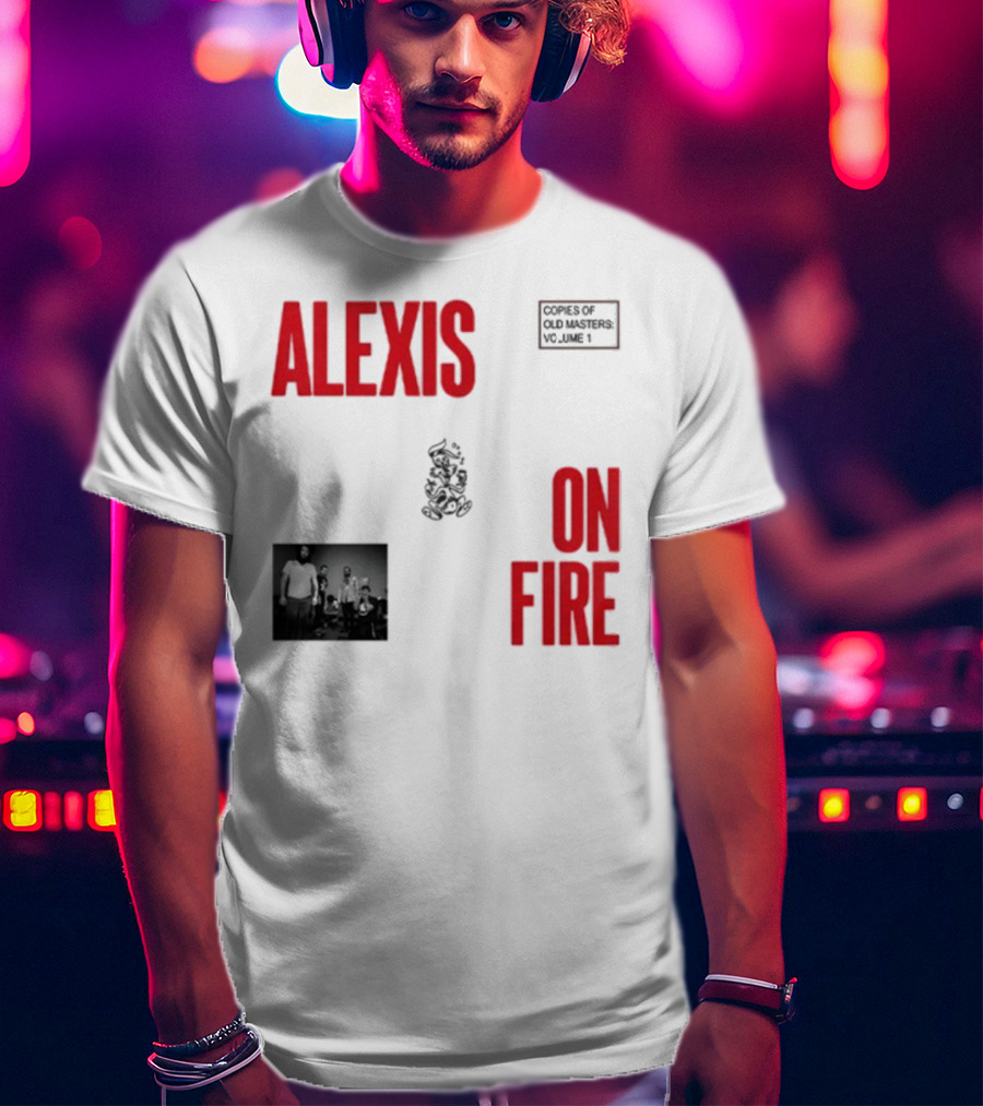 Alexisonfire Alexis On Fire Barbarian Band Photo T-Shirt