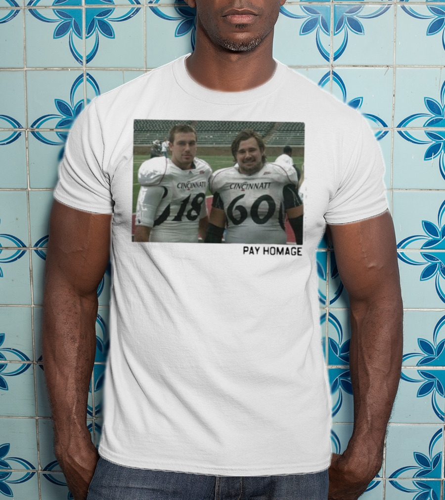 Cincinnati Bearcats Kelce Brothers Football Team Vintage Tribute T-Shirt
