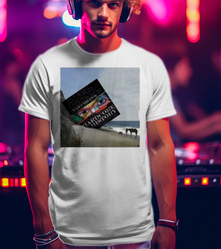 Dan Carlin Hardcore History Podcast Planet Of The Apes Beach Scene T-Shirt