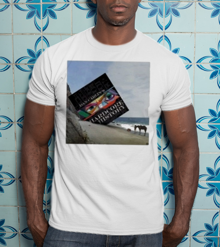 Dan Carlin Hardcore History Podcast Planet Of The Apes Beach Scene T-Shirt