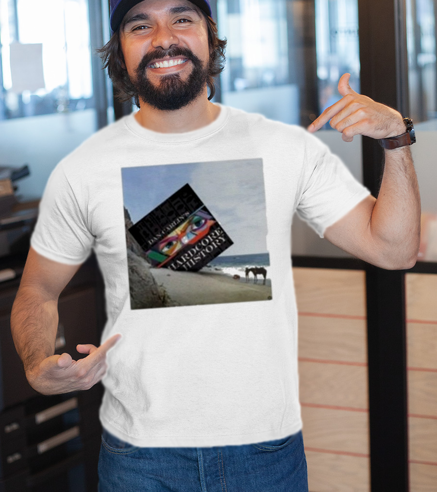Dan Carlin Hardcore History Podcast Planet Of The Apes Beach Scene T-Shirt