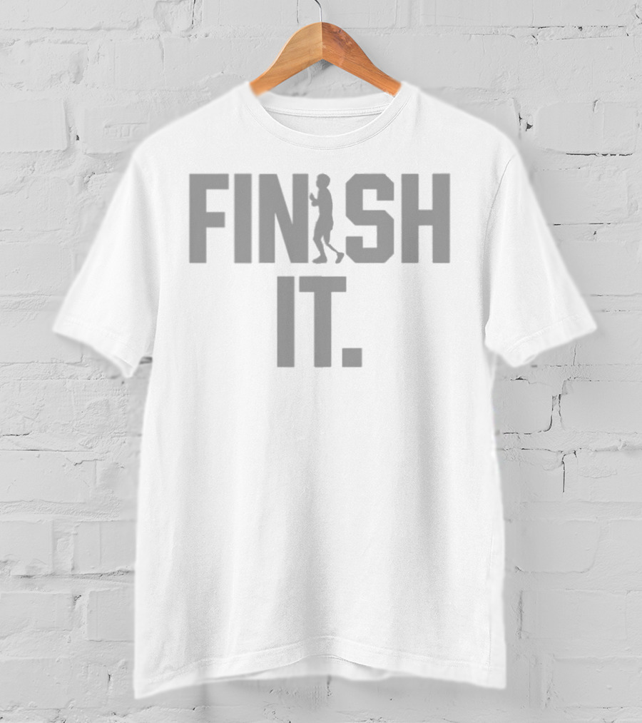 Finish It 2025 Terry Fox Run Determination Silhouette T-Shirt