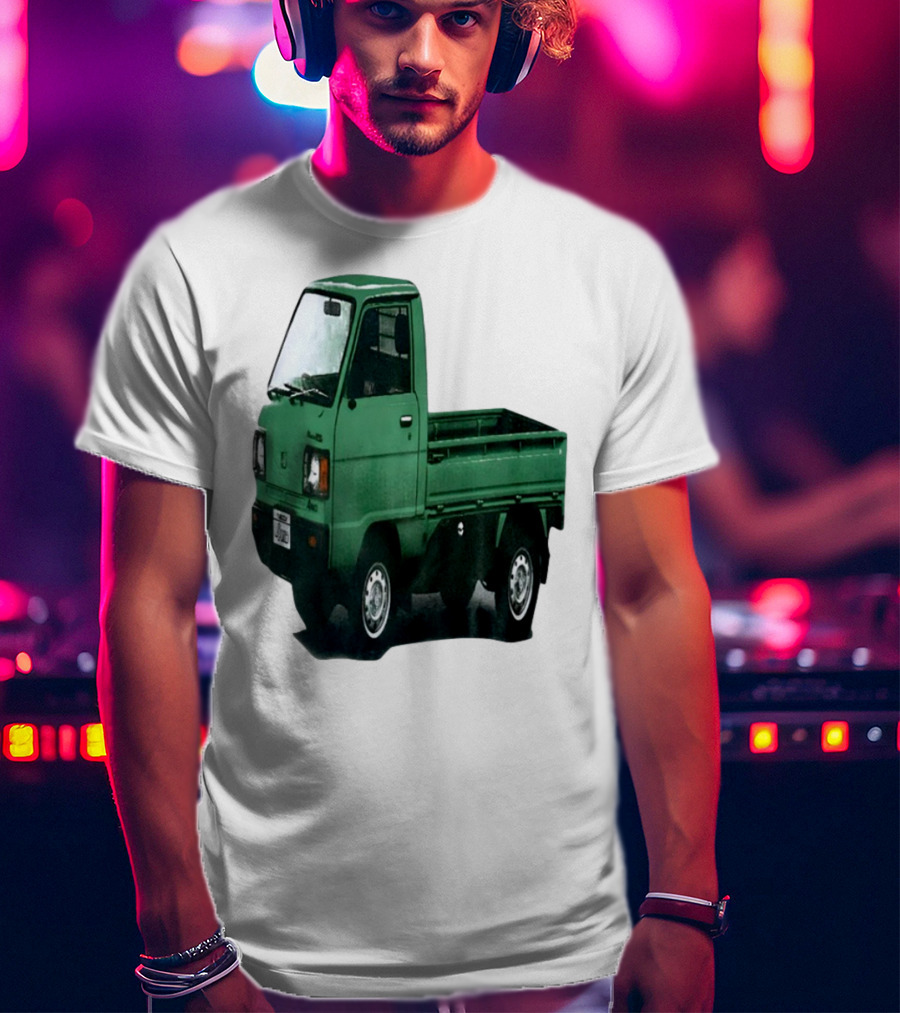 Henry Johnson Truck Green Retro Kei Mini Truck Classic Vintage Vehicle Japan T-Shirt