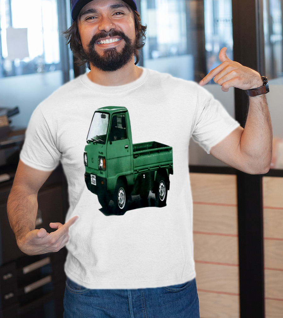 Henry Johnson Truck Green Retro Kei Mini Truck Classic Vintage Vehicle Japan T-Shirt