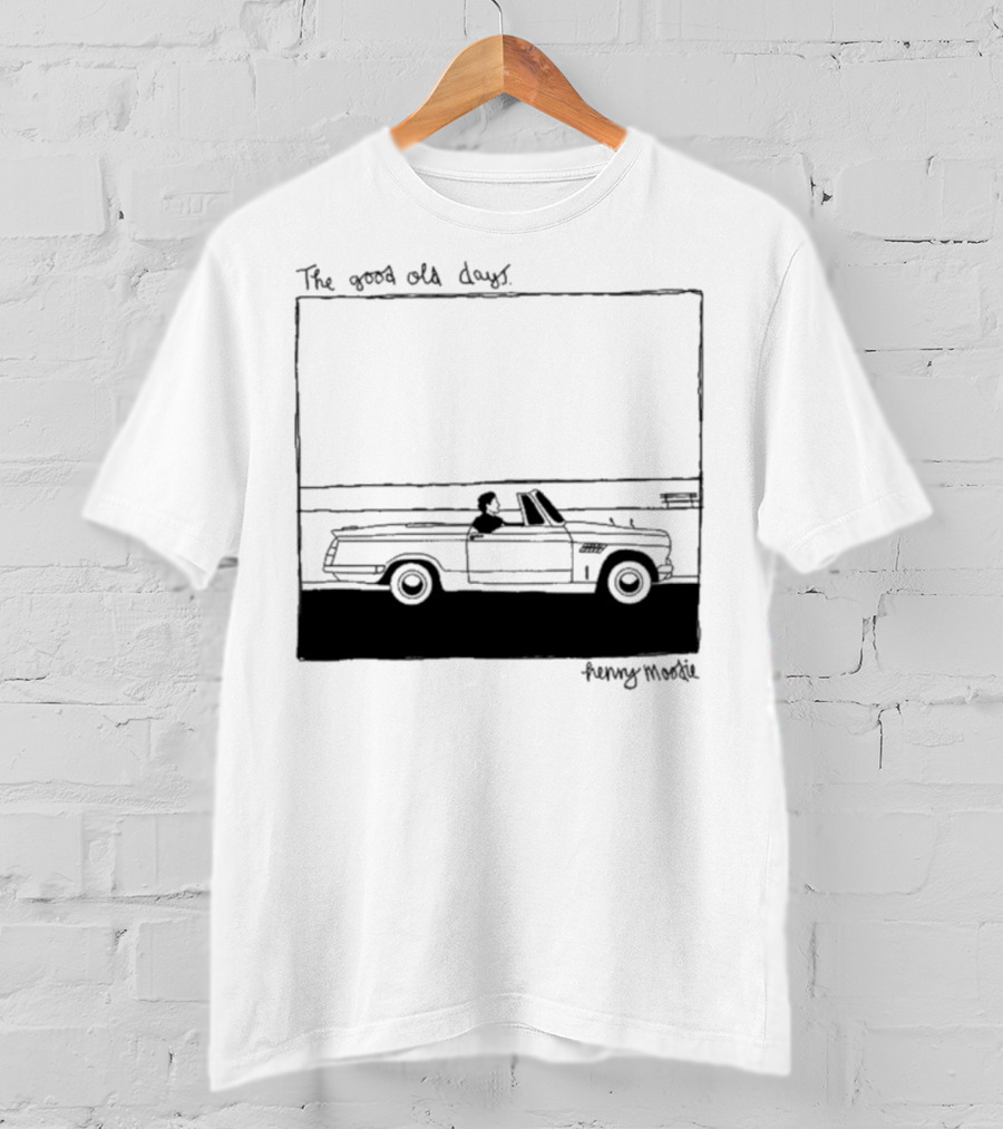 Henry Moodie The Good Old Days Nostalgic Vintage Style Music Theme T-Shirt