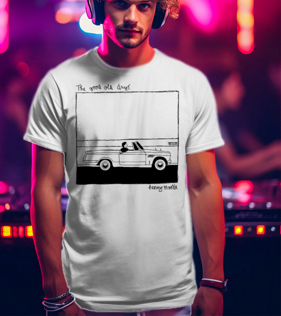 Henry Moodie The Good Old Days Nostalgic Vintage Style Music Theme T-Shirt