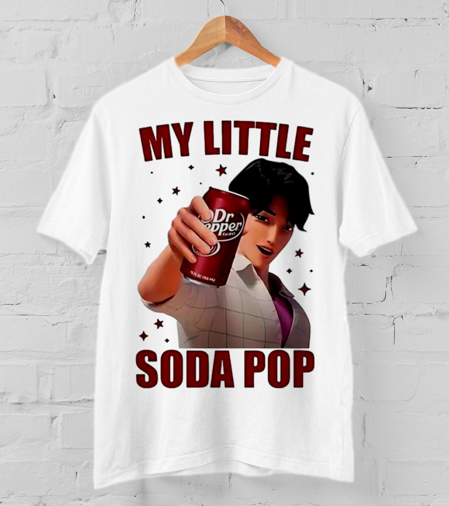 My Little Soda Pop Dr. Pepper Anime Character T-Shirt