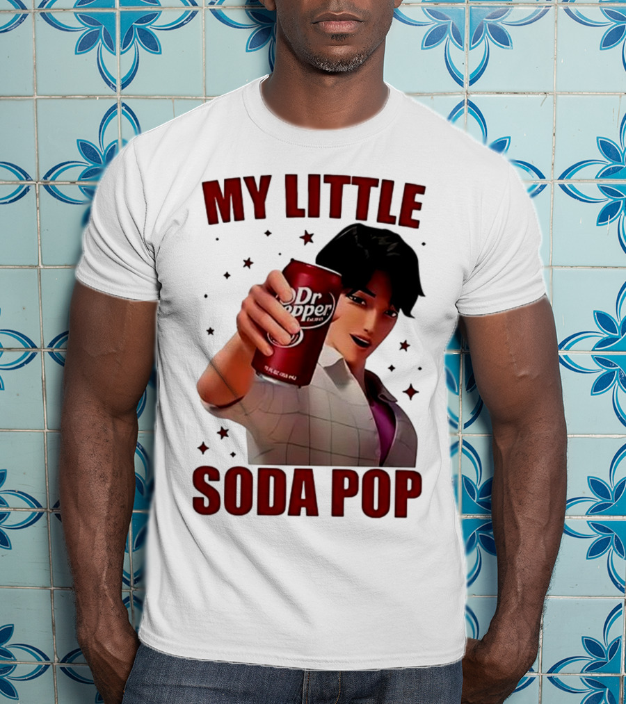 My Little Soda Pop Dr. Pepper Anime Character T-Shirt