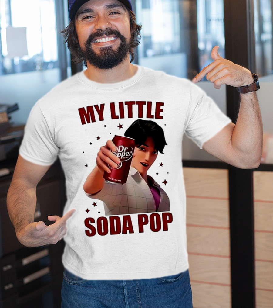 My Little Soda Pop Dr. Pepper Anime Character T-Shirt