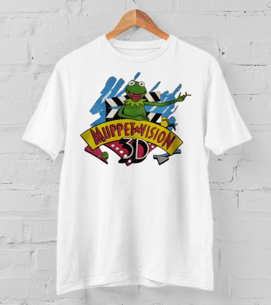 Muppet Vision 3D Kermit The Frog Disney Attraction Experience T-Shirt