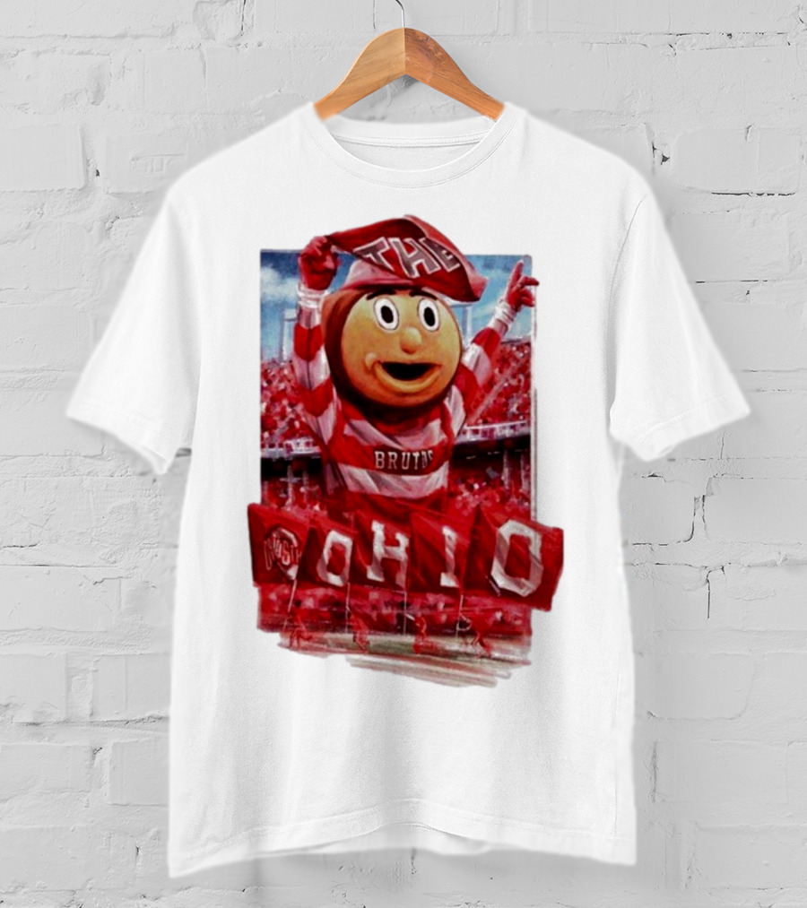 Ohio State Buckeyes Brutus Mascot At Ohio Stadium Event T-Shirt