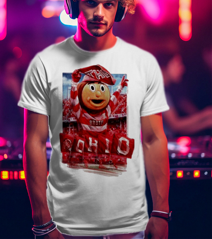 Ohio State Buckeyes Brutus Mascot At Ohio Stadium Event T-Shirt