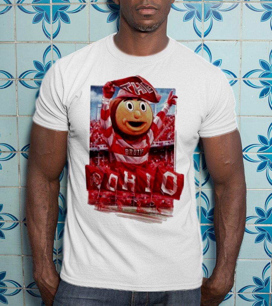 Ohio State Buckeyes Brutus Mascot At Ohio Stadium Event T-Shirt