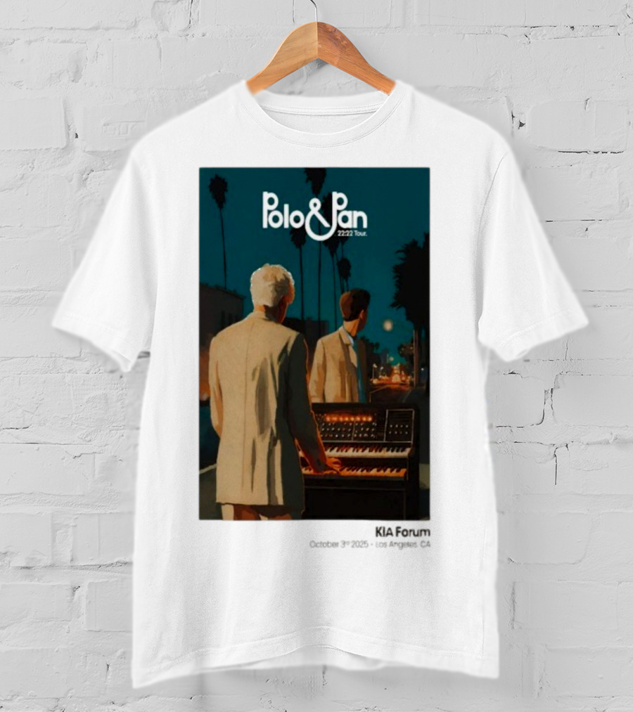 Polo & Pan 2222 Tour October 3 2025 Inglewood CA Event T-Shirt