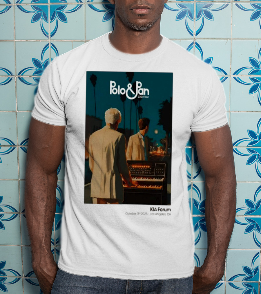 Polo & Pan 2222 Tour October 3 2025 Inglewood CA Event T-Shirt