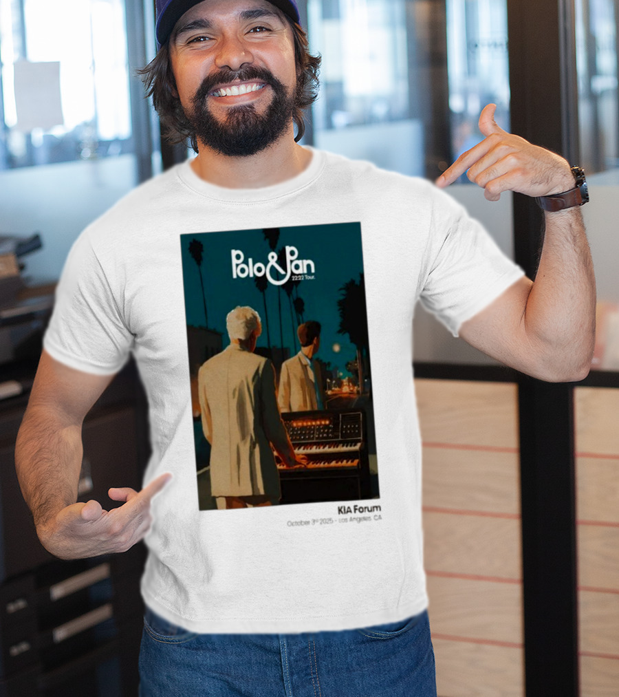 Polo & Pan 2222 Tour October 3 2025 Inglewood CA Event T-Shirt