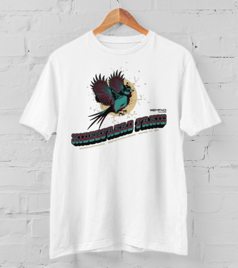 Widespread Panic October 3-4 2025 Mempho Music Festival Memphis TN Bird T-Shirt