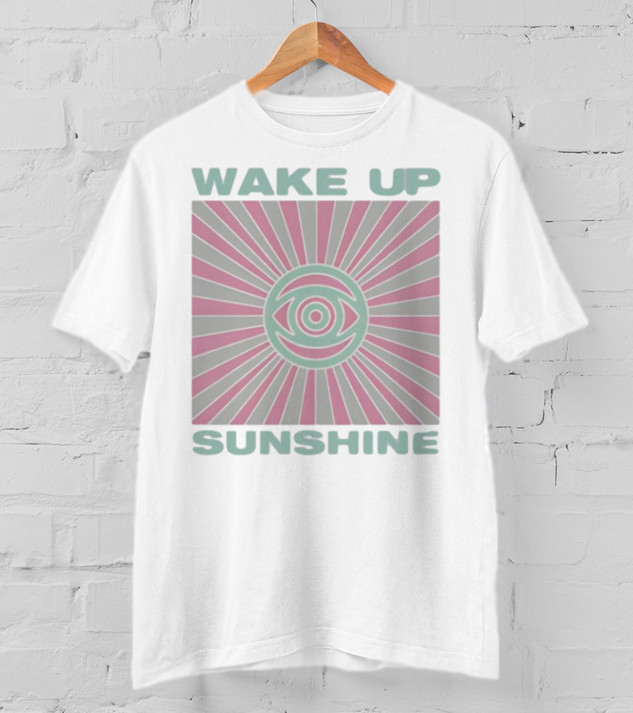 All Time Low Wake Up Sunshine Eye Rays T-Shirt