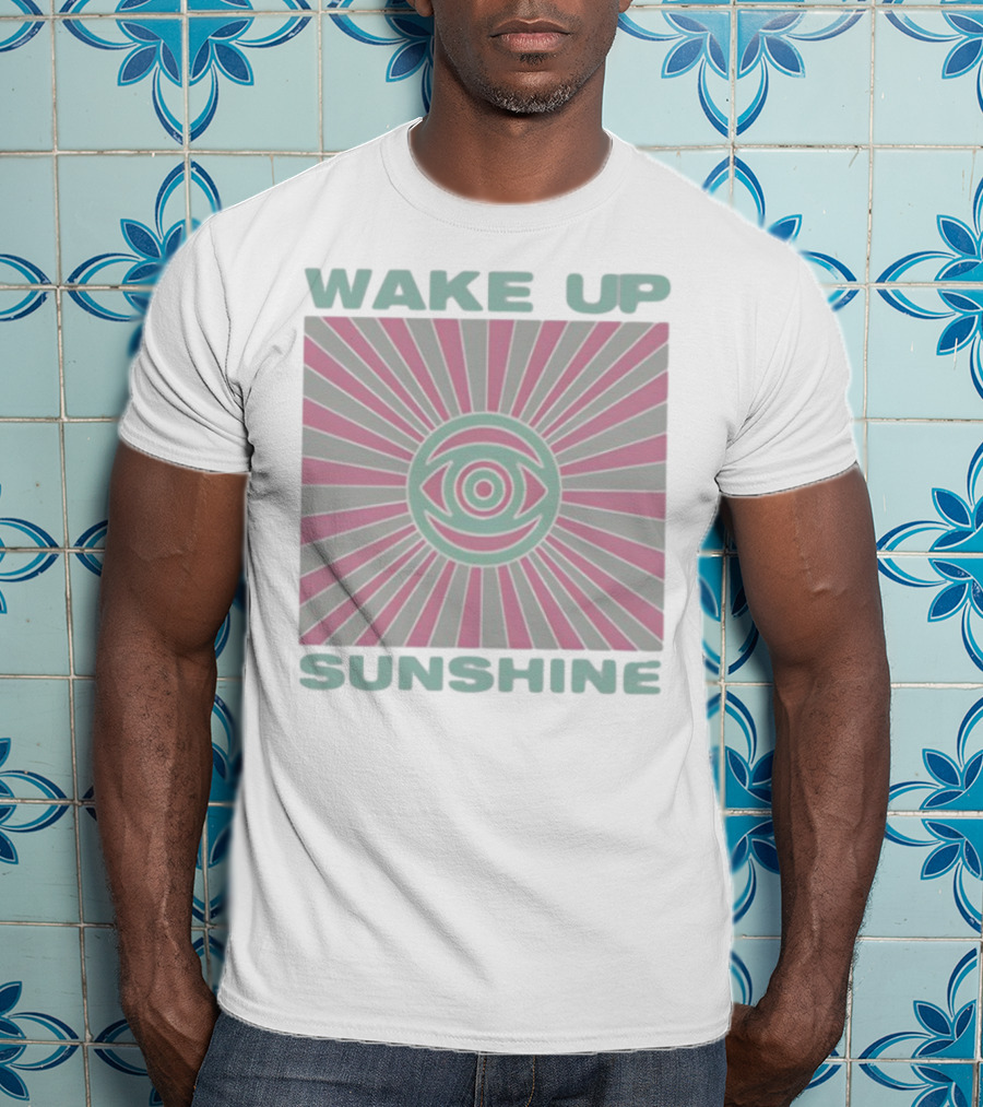 All Time Low Wake Up Sunshine Eye Rays T-Shirt