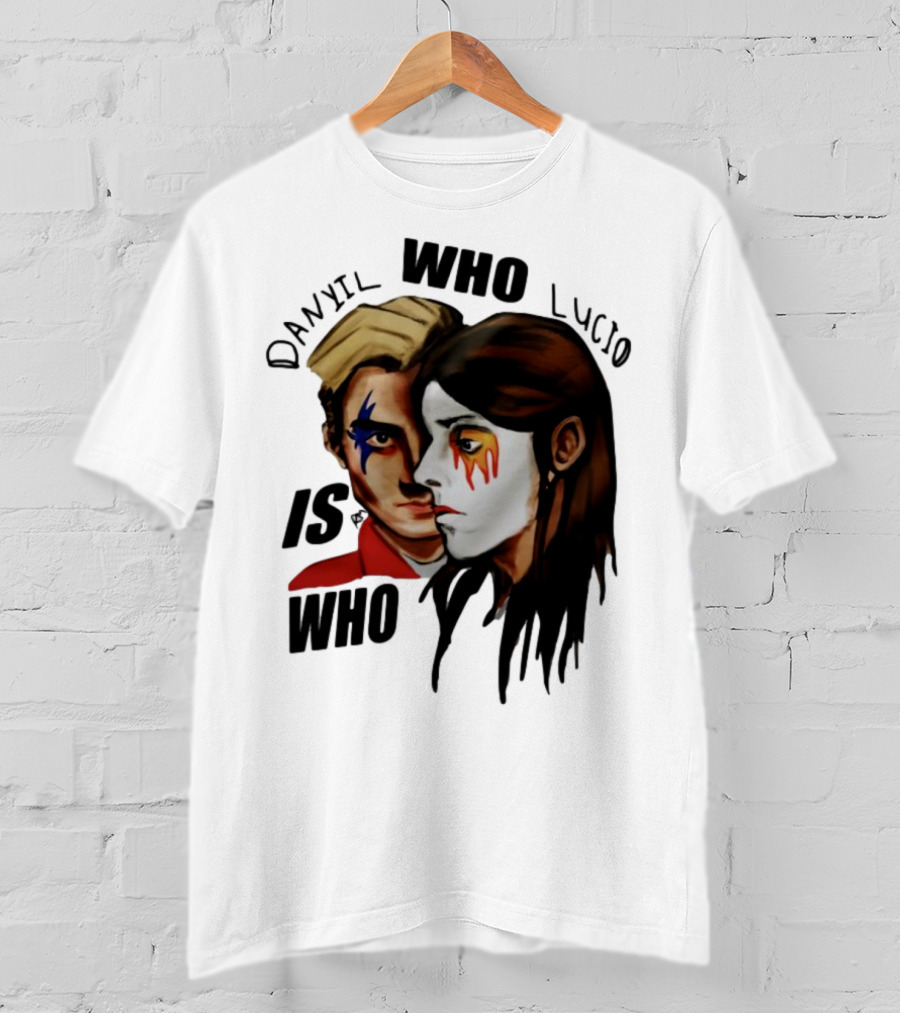 Danyil Who Lucio Is Who Face Paint Art T-Shirt