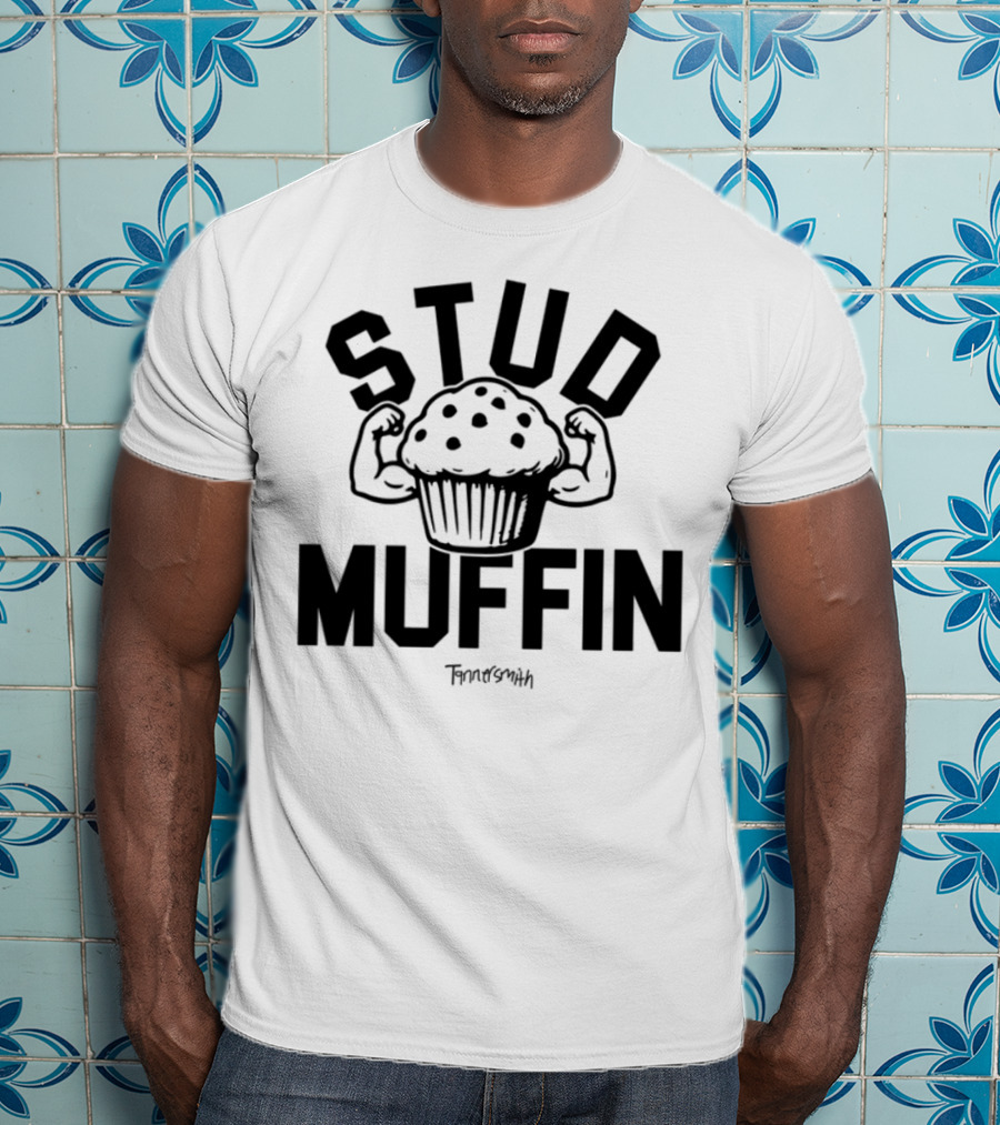 Frankie Antonelli Wearing Stud Muffin Texas A&M Aggies Football Fan Tee T-Shirt