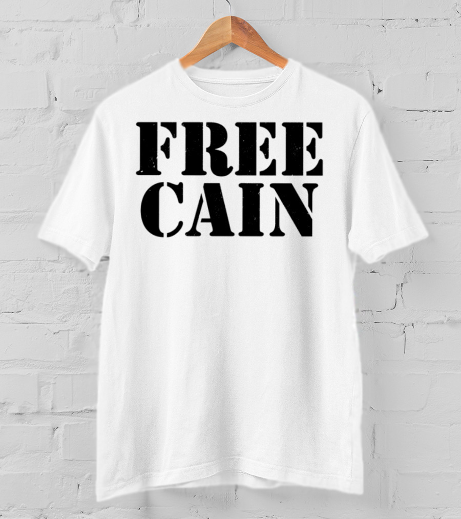 Gerald Meerschaert Free Cain UFC Fighter Advocacy T-Shirt