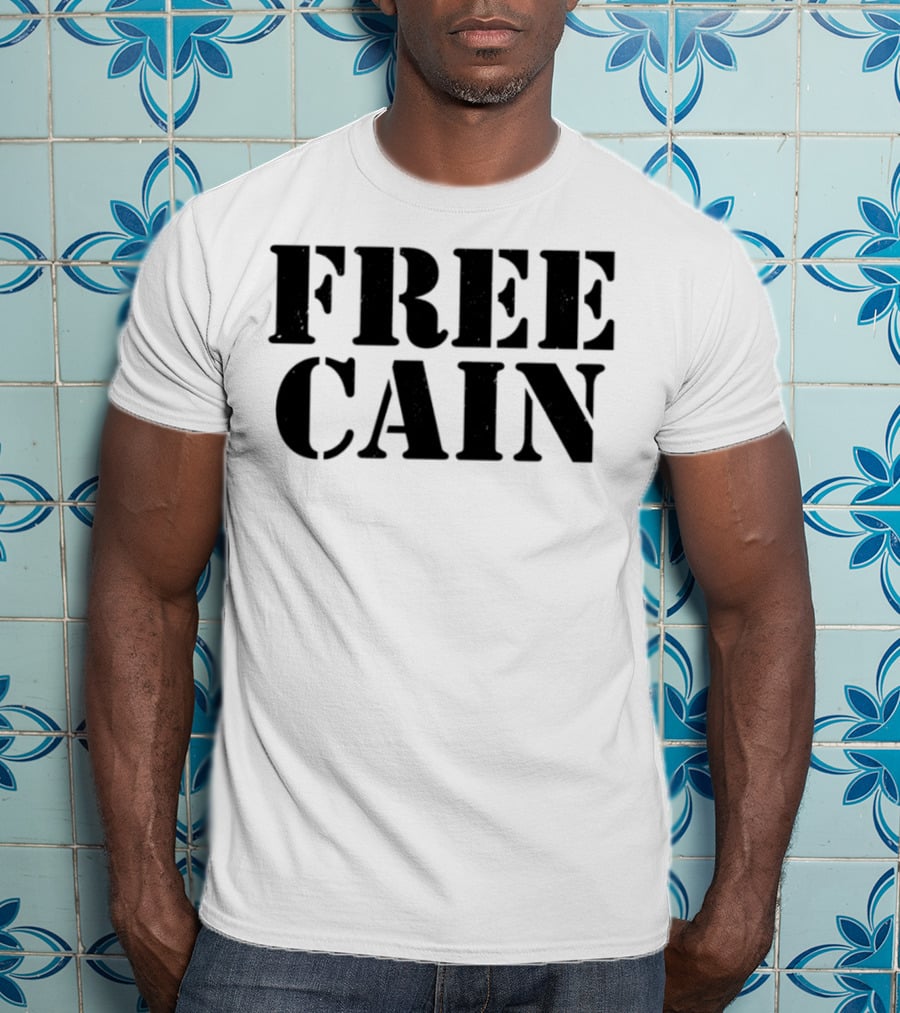 Gerald Meerschaert Free Cain UFC Fighter Advocacy T-Shirt