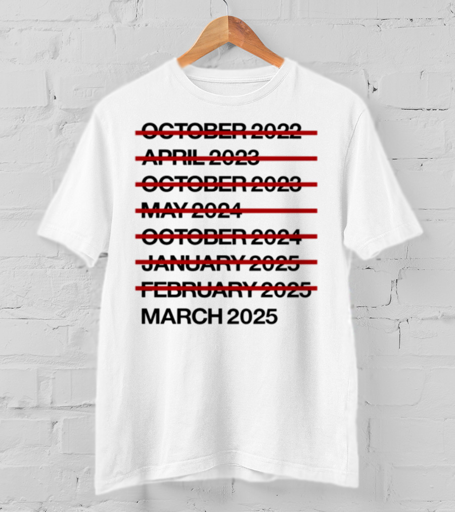 From The Private Collection Of Saba & No Id Dates 1990 2000 2010 1991 1994 1999 2012 T-Shirt