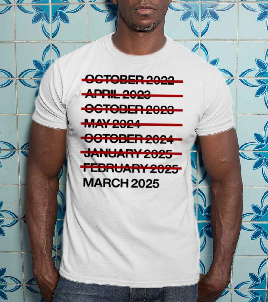 From The Private Collection Of Saba & No Id Dates 1990 2000 2010 1991 1994 1999 2012 T-Shirt