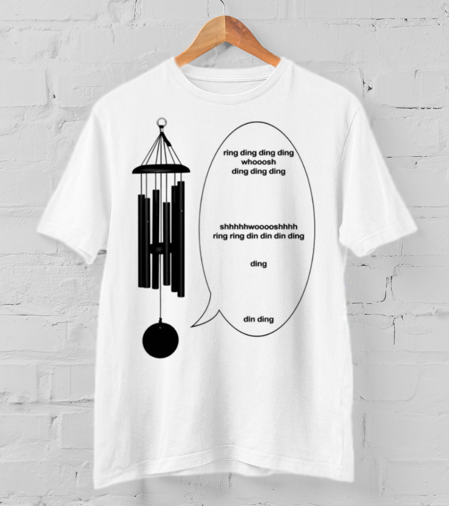 Henry Johnson Whooosh Ring Ding Ding Ding Wind Chime Sound Effect T-Shirt