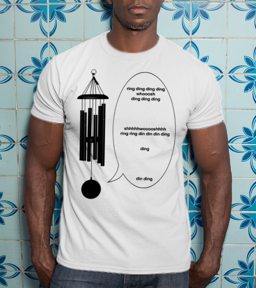Henry Johnson Whooosh Ring Ding Ding Ding Wind Chime Sound Effect T-Shirt