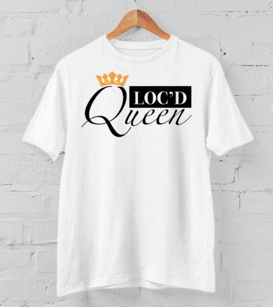 Kendra Kenshay Loc'd Queen Crown Icon T-Shirt