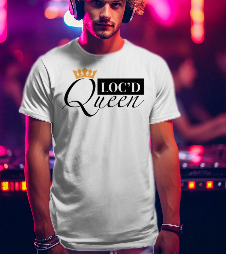 Kendra Kenshay Loc'd Queen Crown Icon T-Shirt