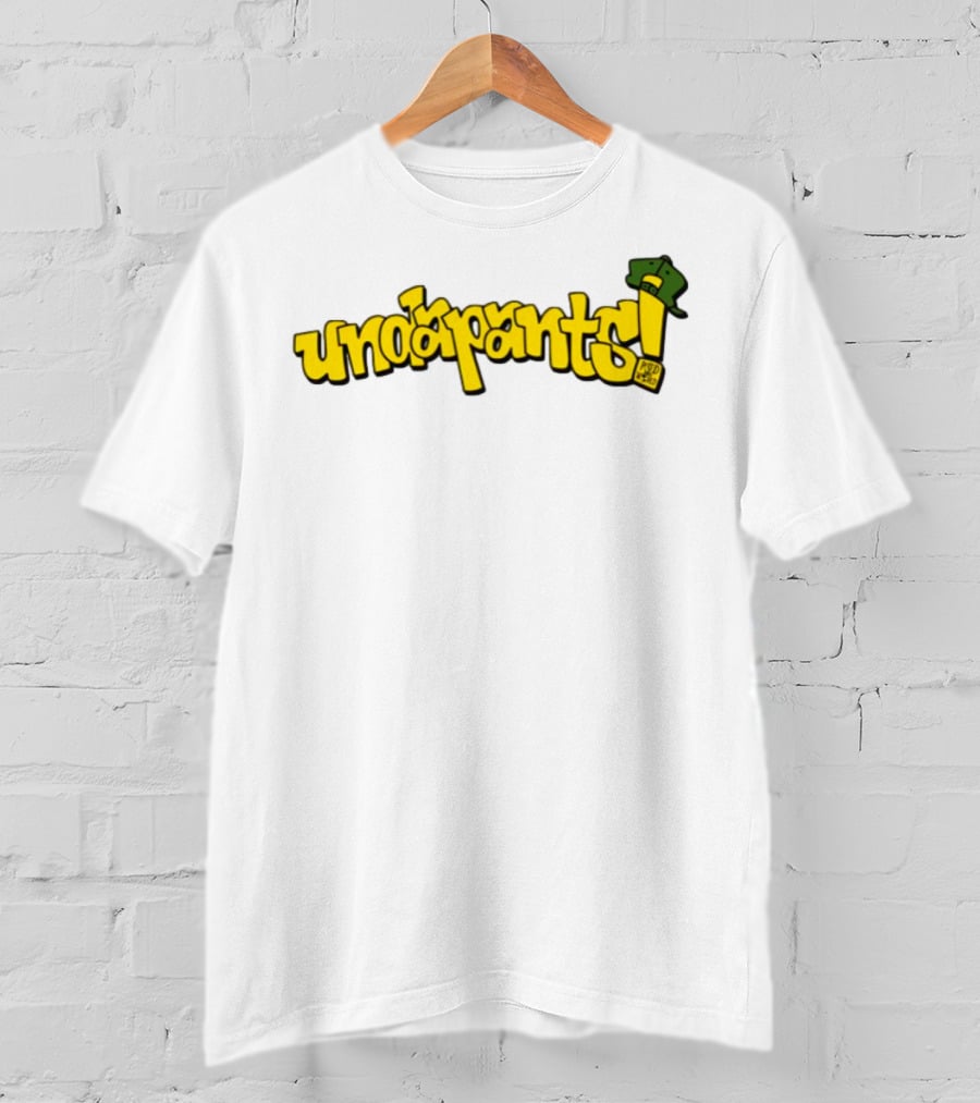 Podmeetsworldshow Undapants Retro Cartoon Style T-Shirt