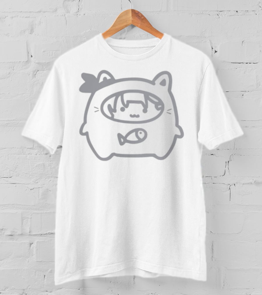 Vestia Zeta Cat Day Cute Character Design T-Shirt