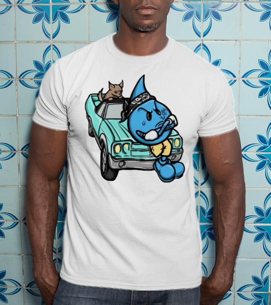 Wet Willy Homies Bandana Lowrider Vintage Car Cartoon T-Shirt