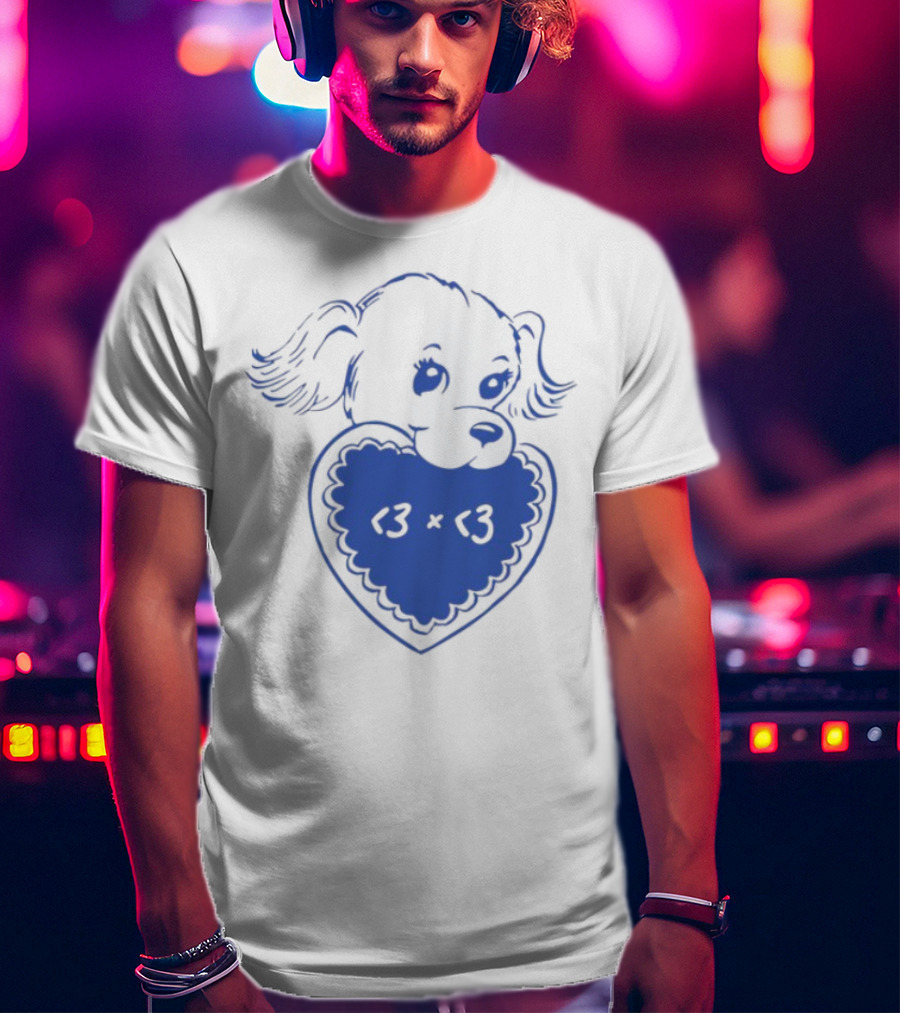 Joe Jonas Puppy Heart Love Multiplication T-Shirt