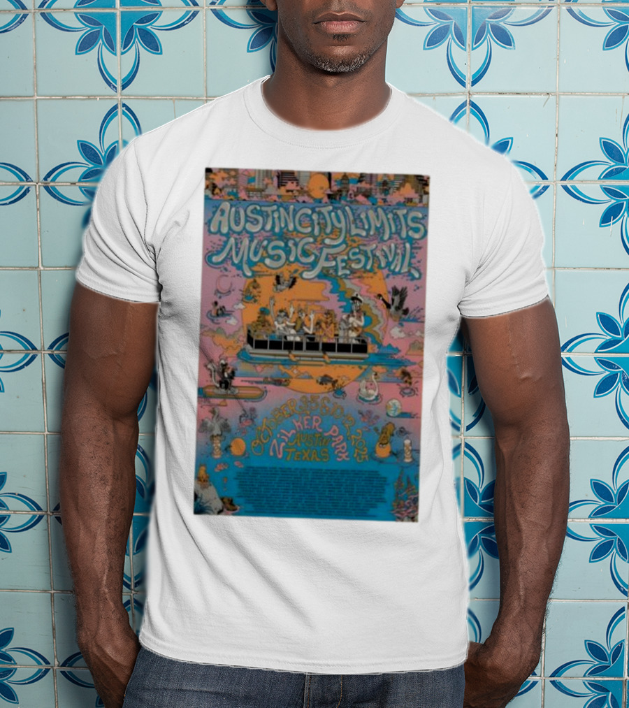 Austin City Limits Music Festival 2015 Wilker Park Austin Texas October 2-4 9-11 T-Shirt