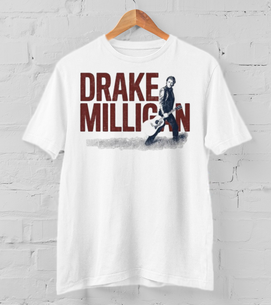 Drake Milligan Silver Guitar Photo Edition T-Shirt