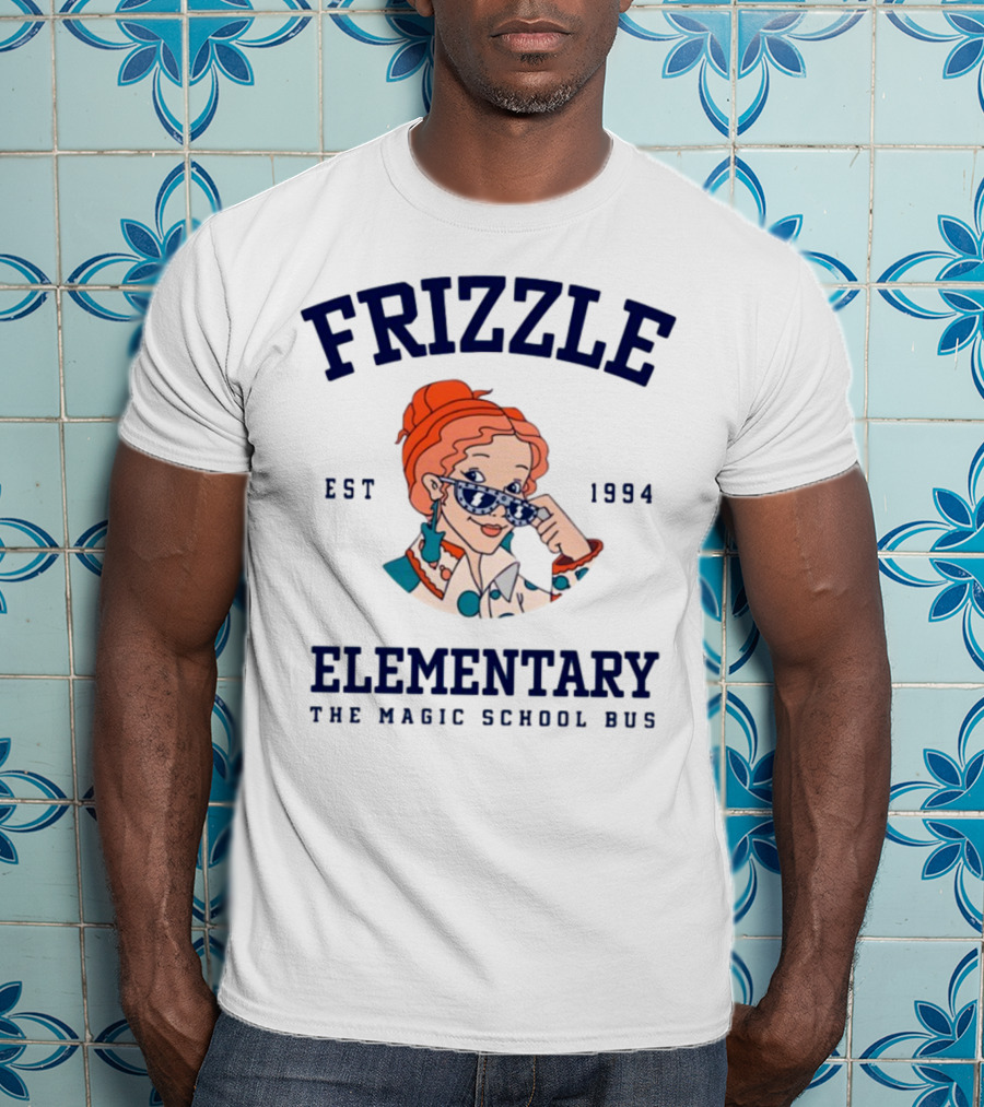 Frizzle Elementary The Magic School Bus Est 1994 Retro Style T-Shirt