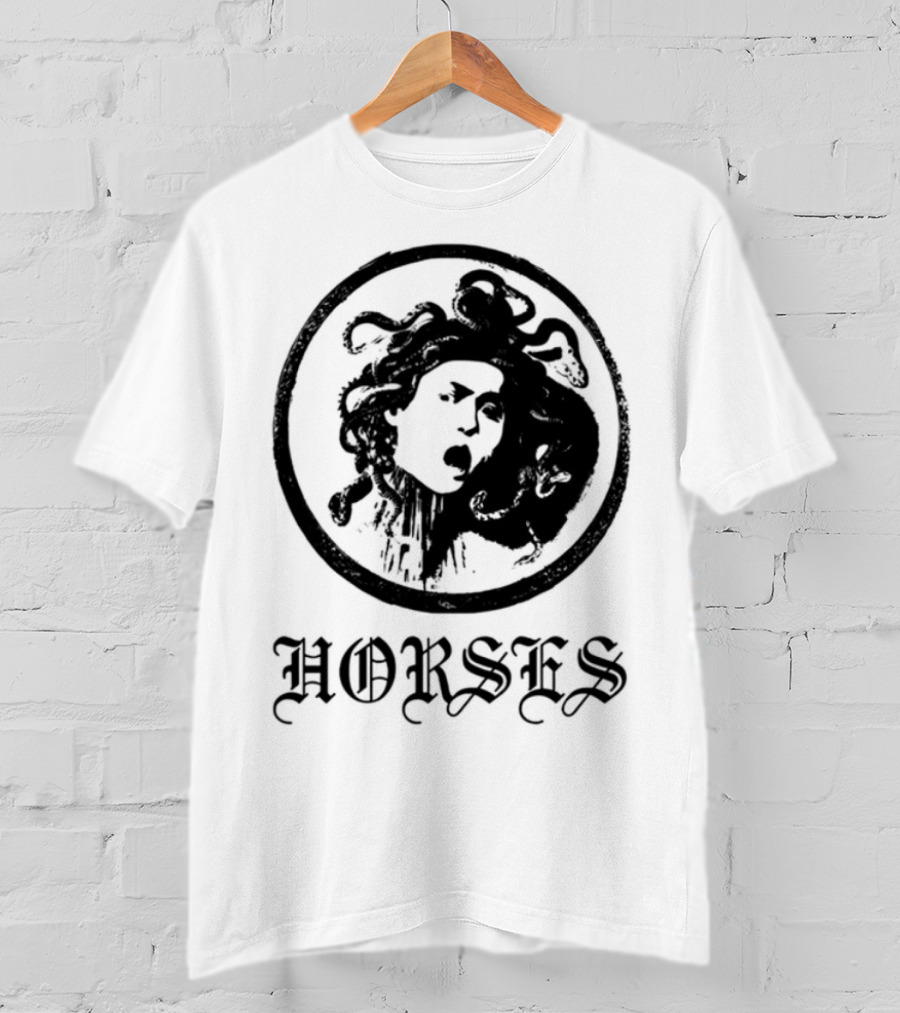 Horses Medusa Iconic Mythical Symbolism T-Shirt