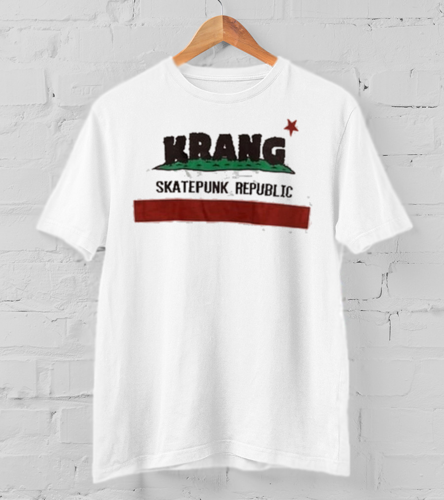 Krang Skatepunk Republic California Star T-Shirt