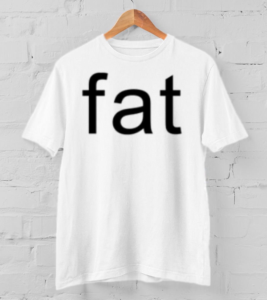 Lawrence Chaney Fat Summer Retro Bold Lettering T-Shirt