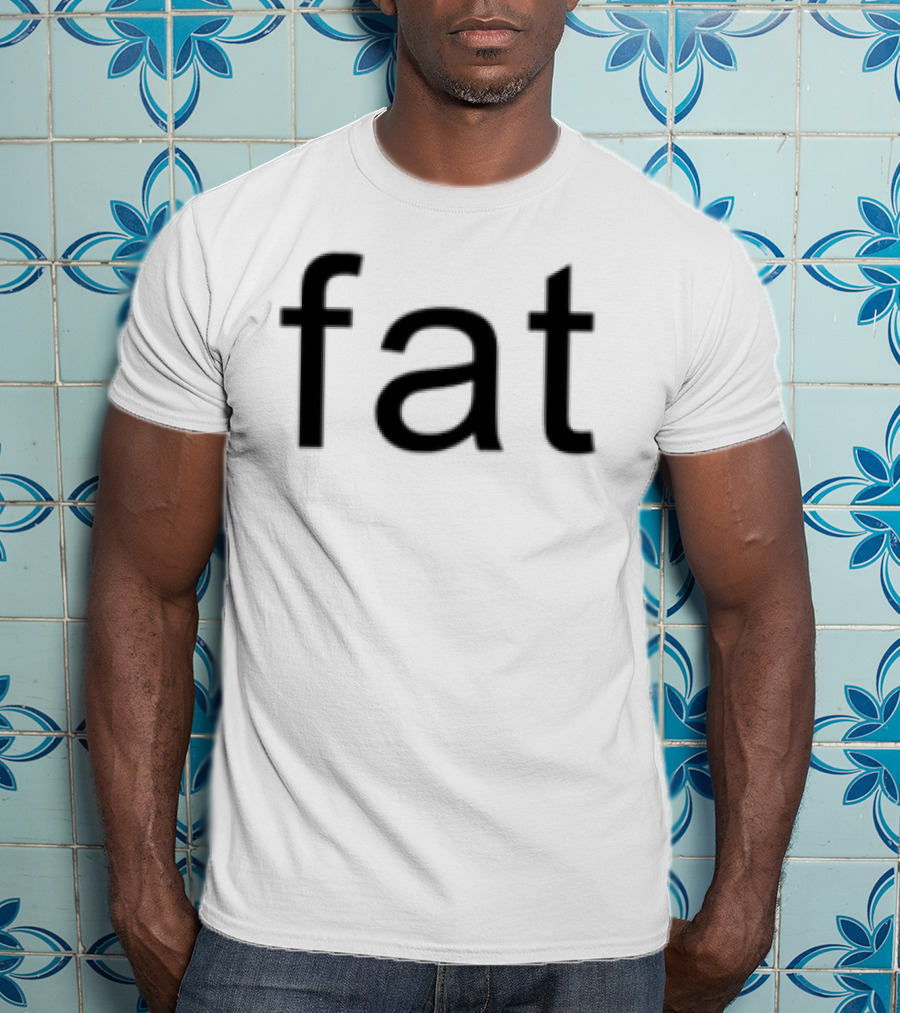 Lawrence Chaney Fat Summer Retro Bold Lettering T-Shirt