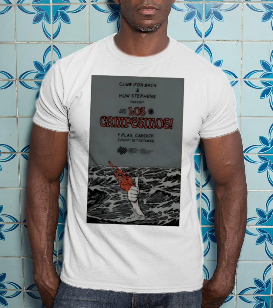 CLWB Ifor Bach Huw Stephens Present Los Campesinos Y Plas Cardiff Sunday 12th October T-Shirt