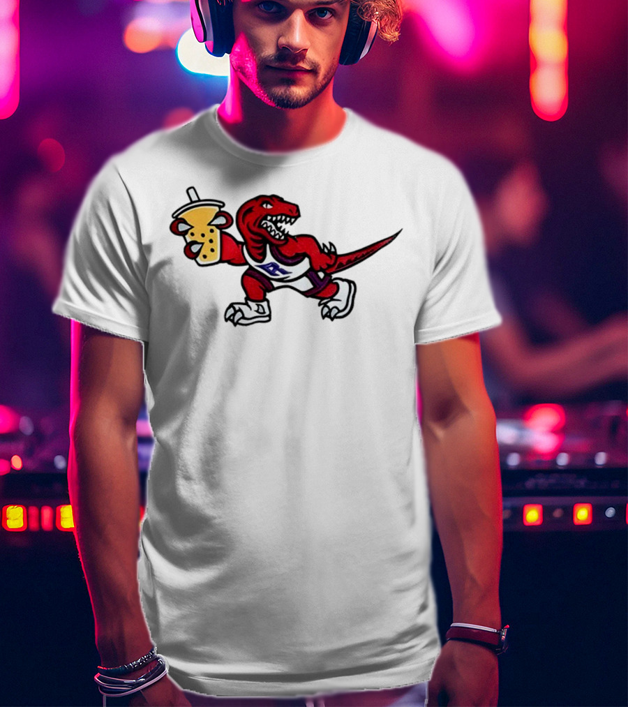 Toronto Raptors Raptor Bubble Tea NBA Basketball T-Shirt