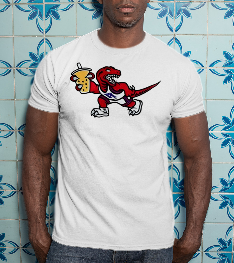 Toronto Raptors Raptor Bubble Tea NBA Basketball T-Shirt